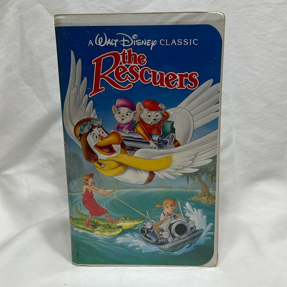 The Rescuers VHS